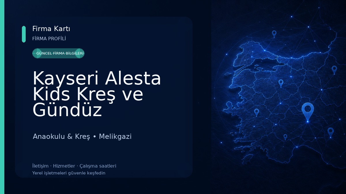Kayseri Alesta Kids Kreş ve Gündüz Bakımevi