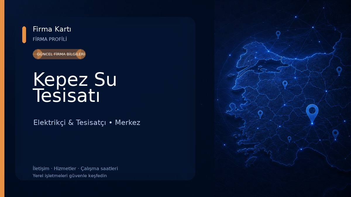 Kepez Su Tesisatı Elektrikçi & Tesisatçı