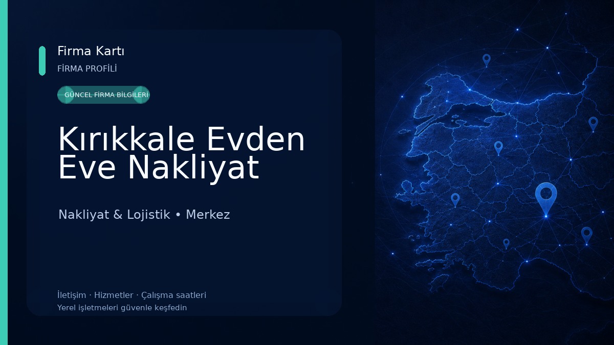 Kırıkkale Evden Eve Nakliyat