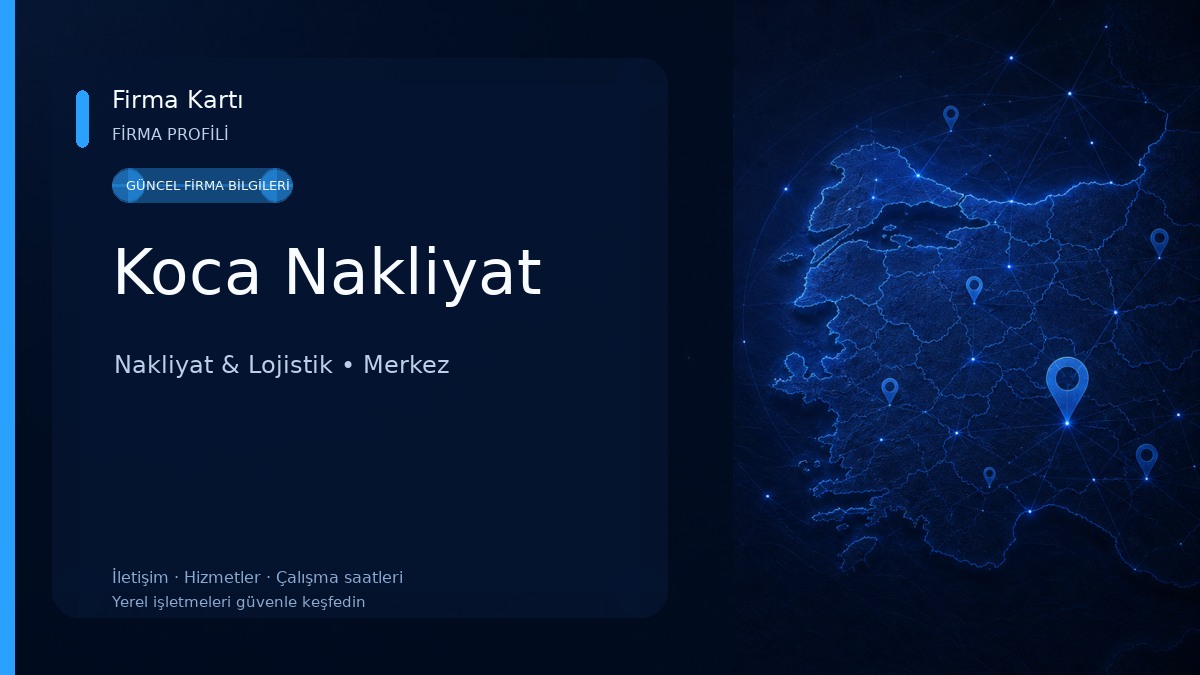 Koca Nakliyat