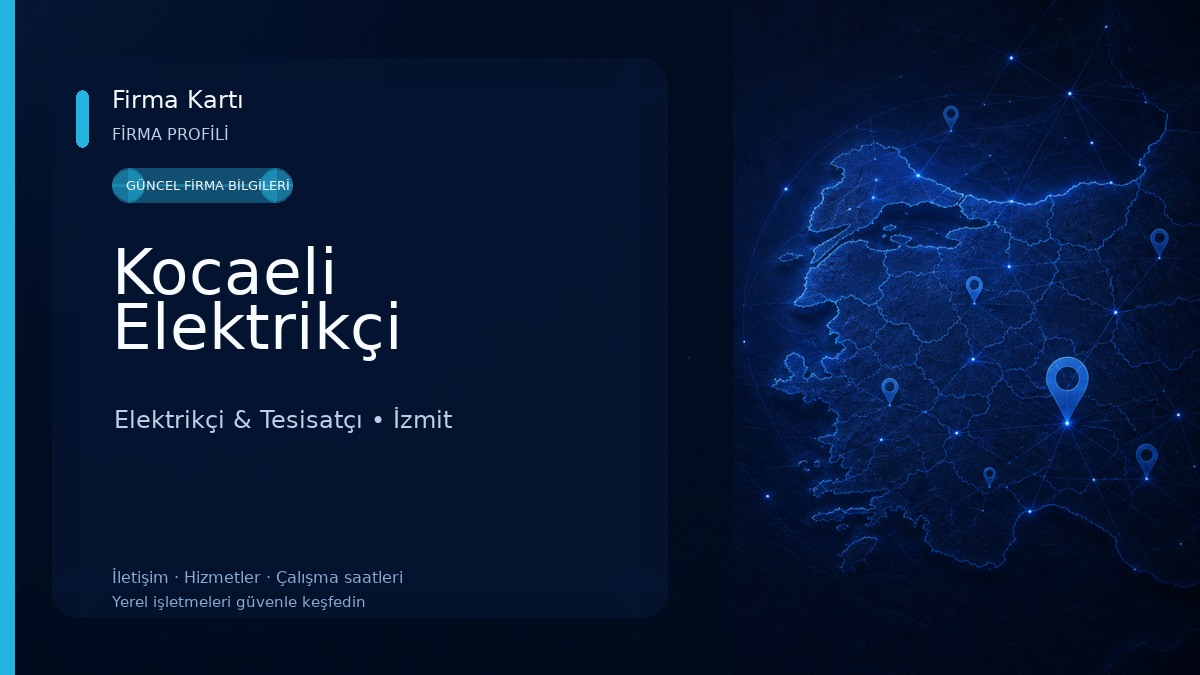 Kocaeli Elektrikçi