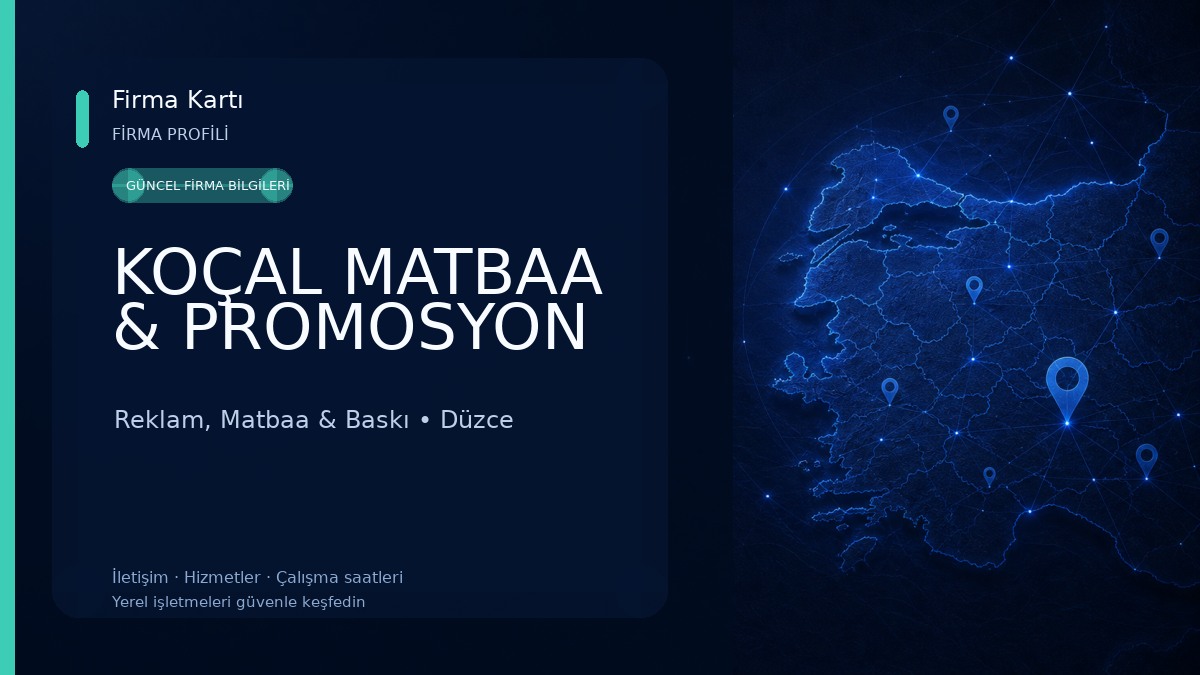 KOÇAL MATBAA & PROMOSYON