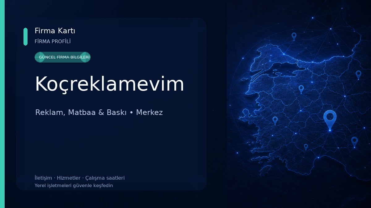 Koçreklamevim Reklam, Matbaa & Baskı