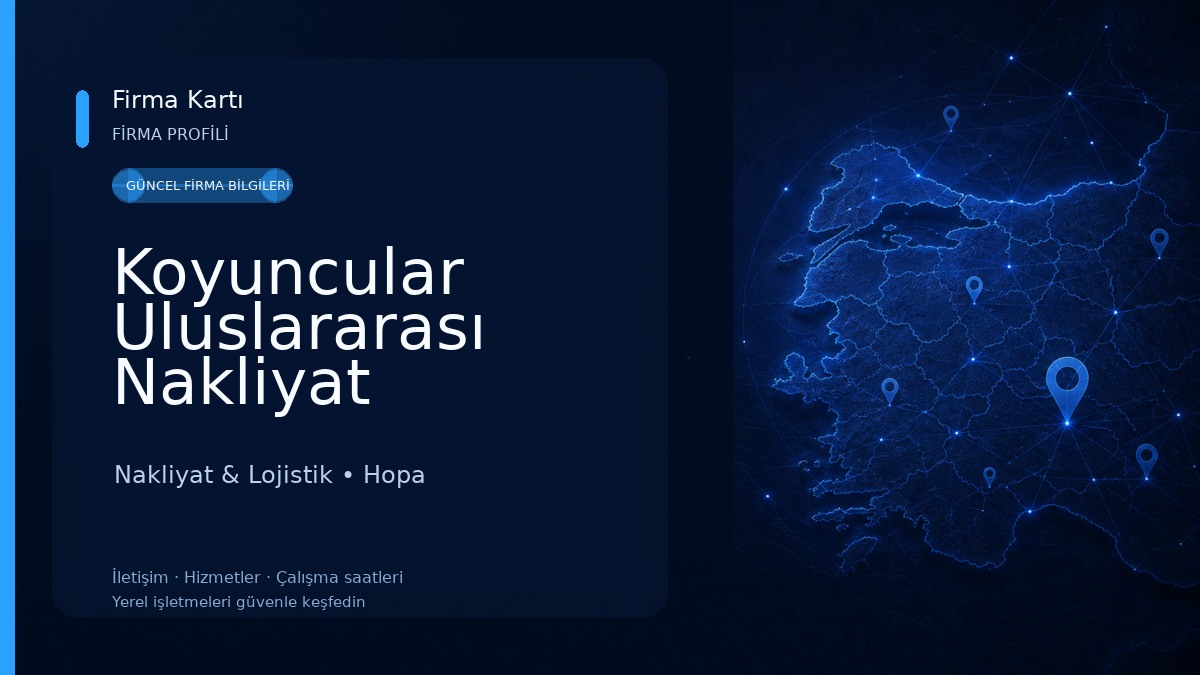 Koyuncular Uluslararası Nakliyat