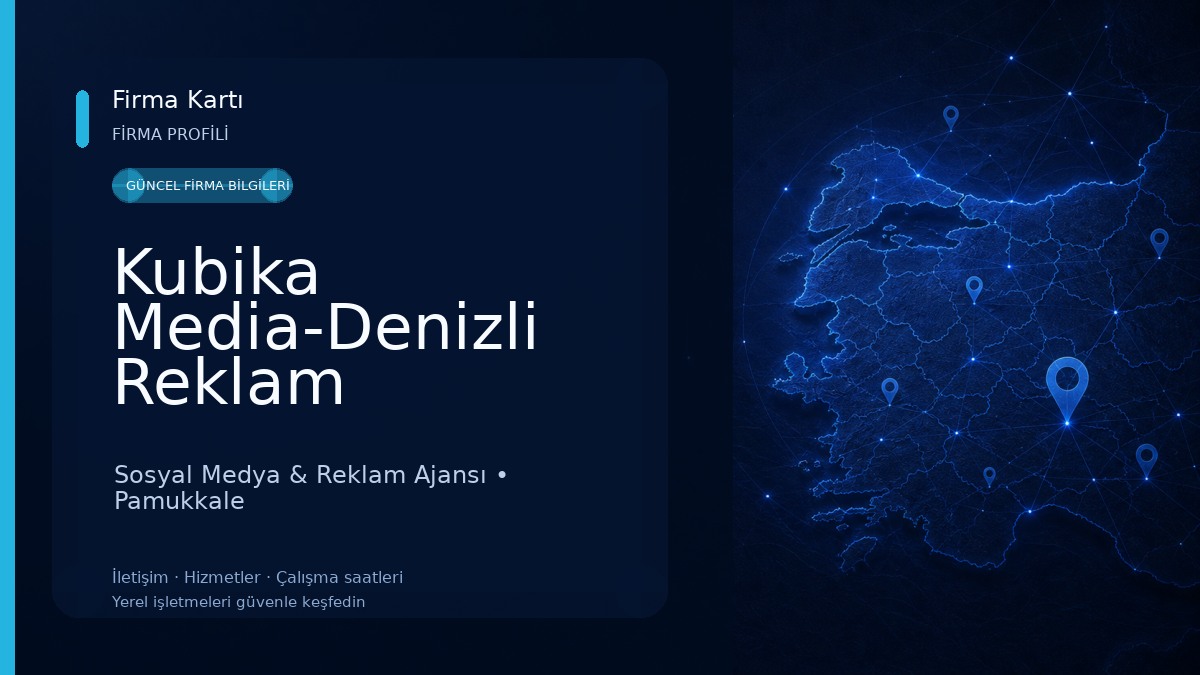 Kubika Media-Denizli Reklam Ajansı-Denizli Sosyal Medya Uzmanı Sosyal Medya & Reklam Ajansı
