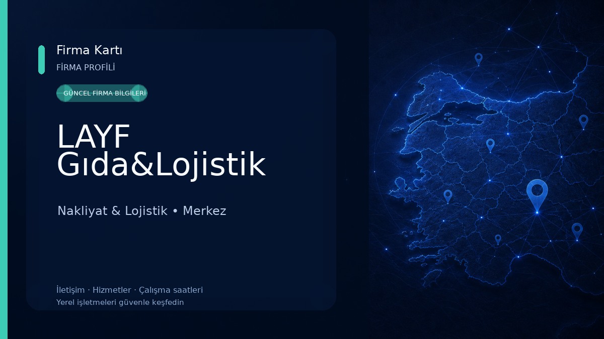 LAYF Gıda&Lojistik