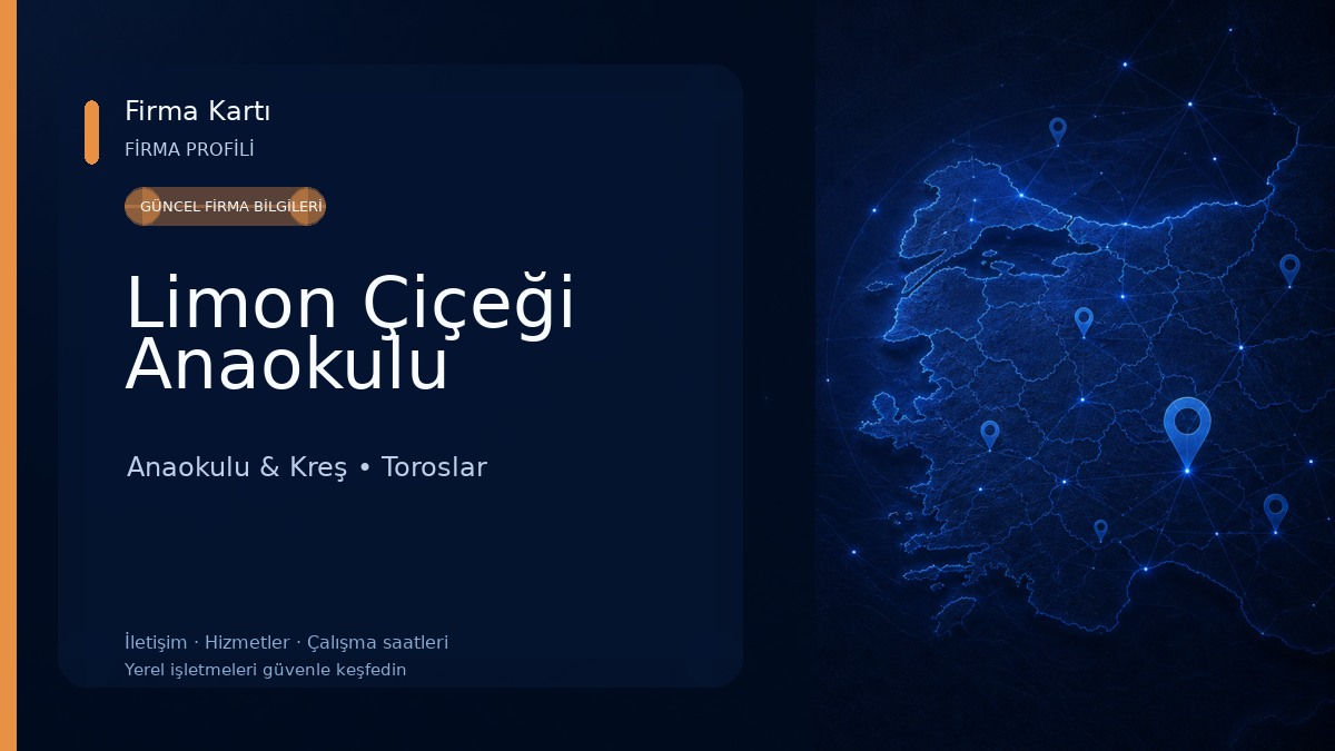 Limon Çiçeği Anaokulu Anaokulu & Kreş