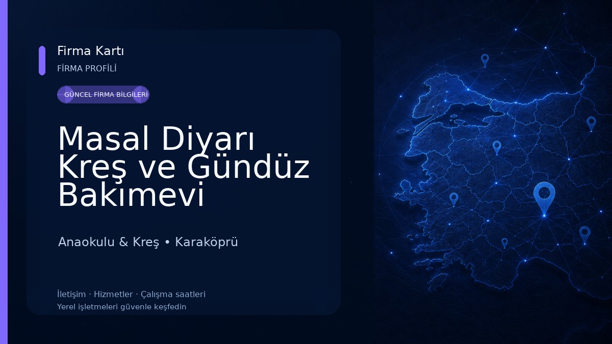 Masal Diyarı Kreş ve Gündüz Bakımevi