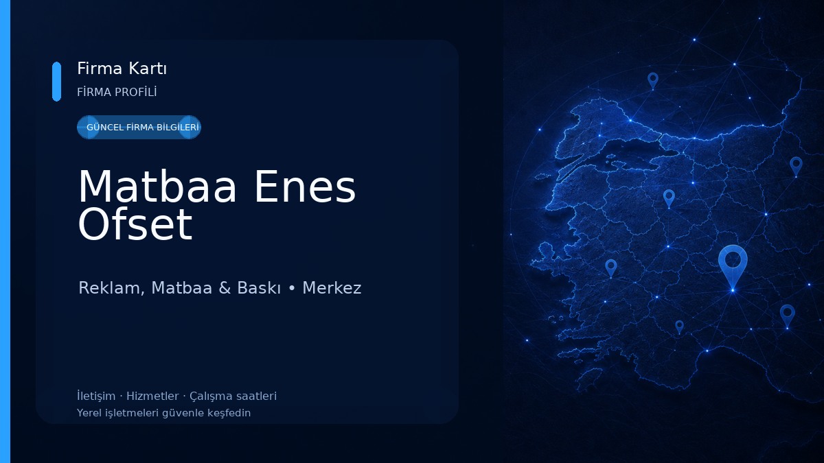 Matbaa Enes Ofset