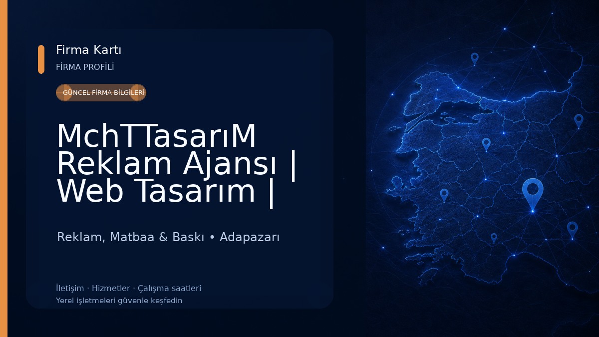 MchTTasarıM Reklam Ajansı | Web Tasarım | Sosyal Medya | Matbaa Reklam, Matbaa & Baskı