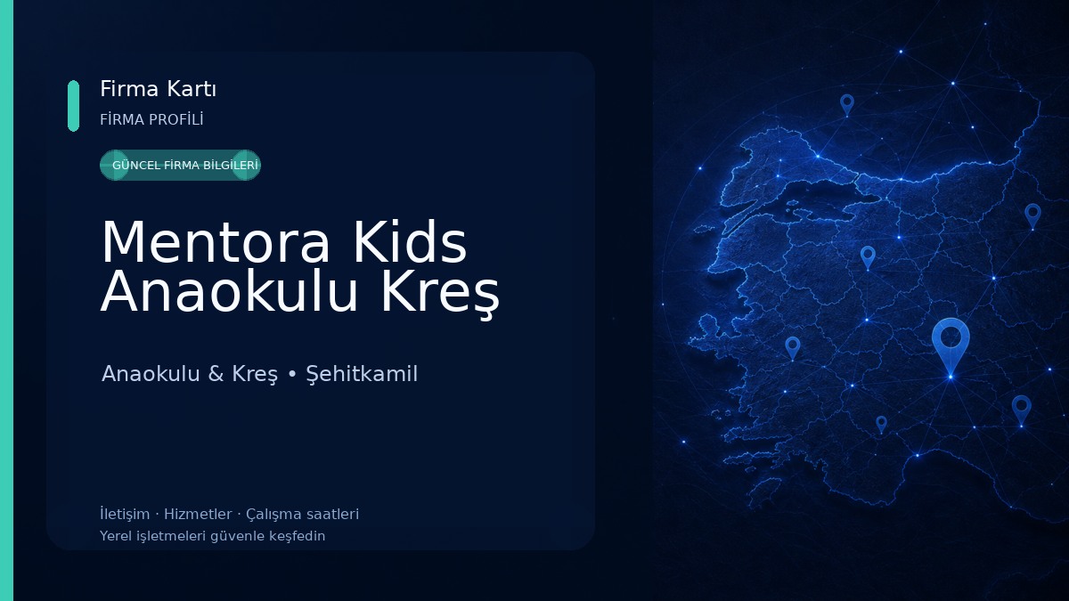 Mentora Kids Anaokulu Kreş Anaokulu & Kreş