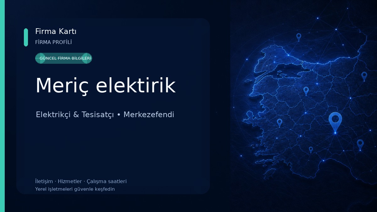 Meriç elektirik