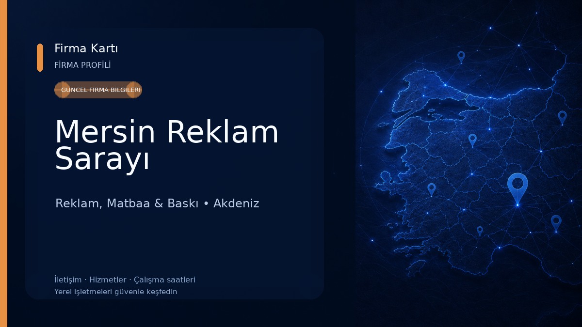 Mersin Reklam Sarayı