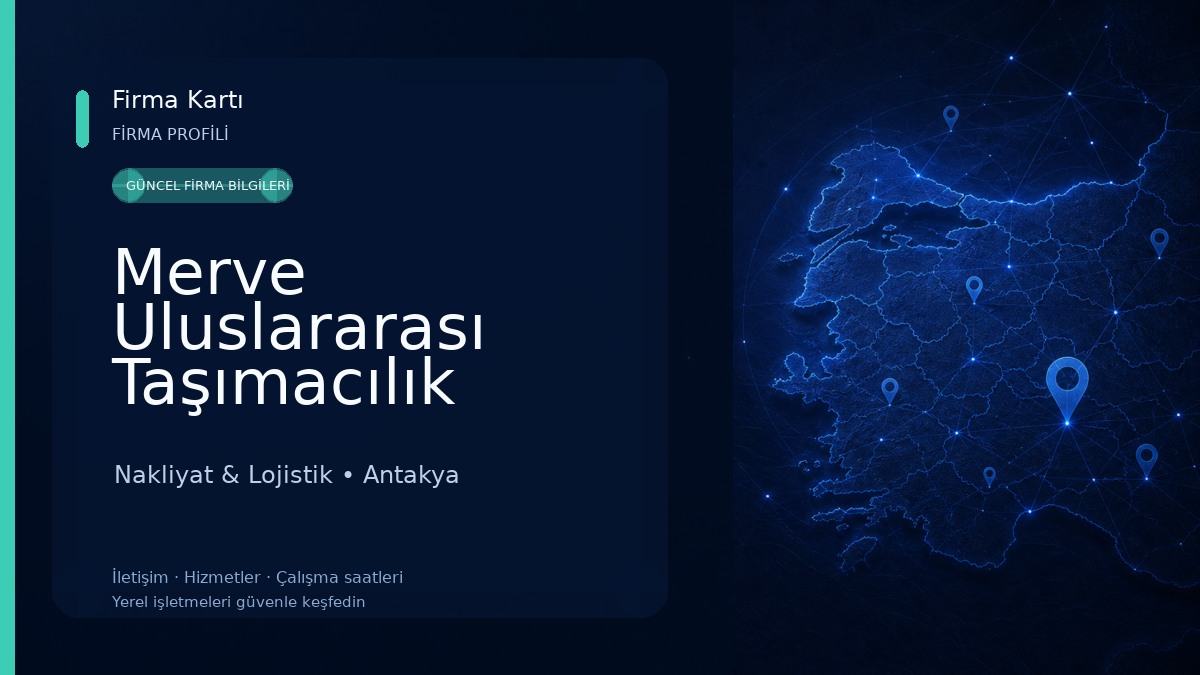 Merve Uluslararası Taşımacılık