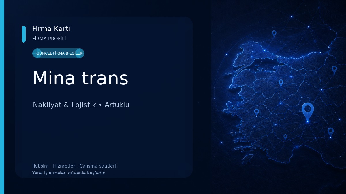 Mina trans Nakliyat & Lojistik