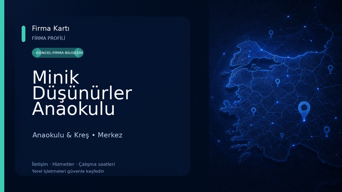 Minik Düşünürler Anaokulu