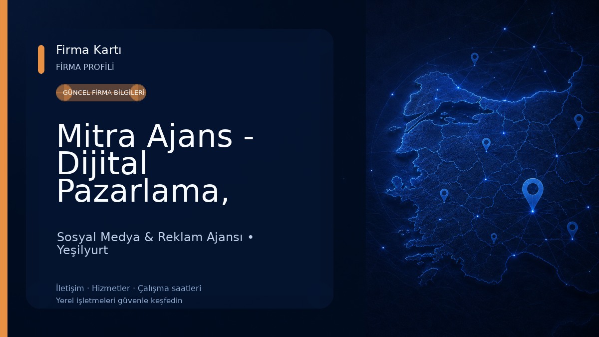 Mitra Ajans - Dijital Pazarlama, Sosyal Medya Yönetimi ve Yazılım Hizmeti