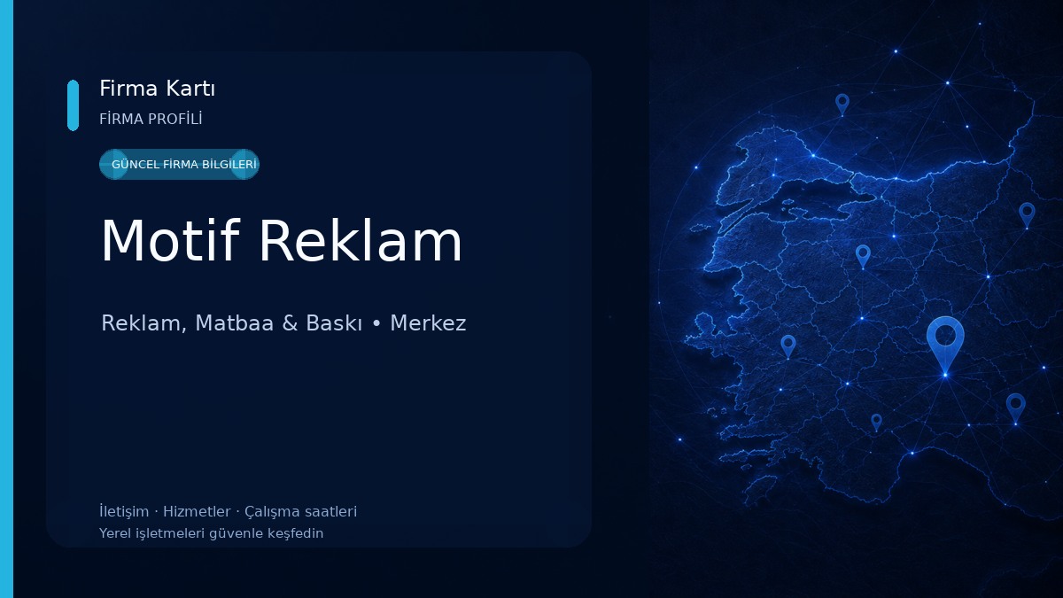 Motif Reklam