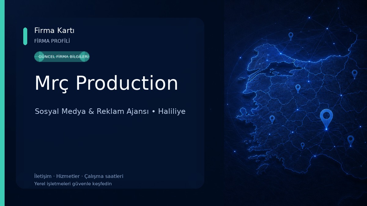 Mrç Production Sosyal Medya & Reklam Ajansı
