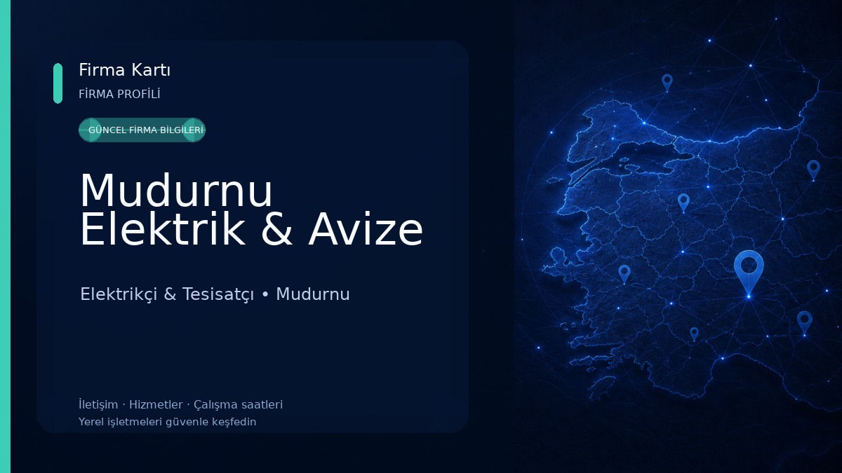 Mudurnu Elektrik & Avize