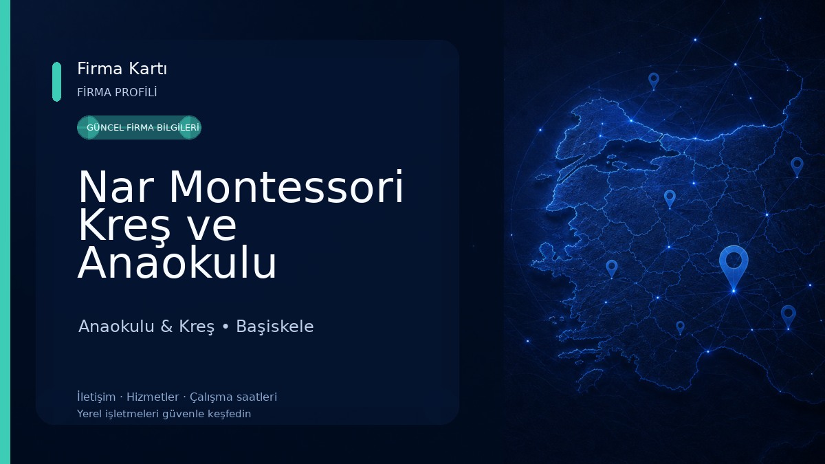 Nar Montessori Kreş ve Anaokulu Başiskele Anaokulu & Kreş