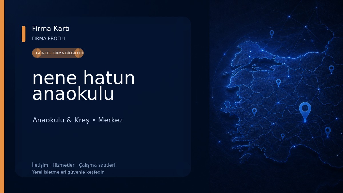 nene hatun anaokulu Anaokulu & Kreş