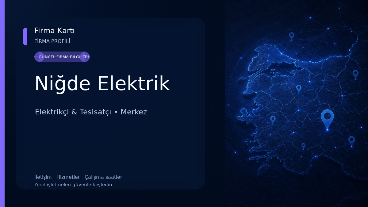 Niğde Elektrik