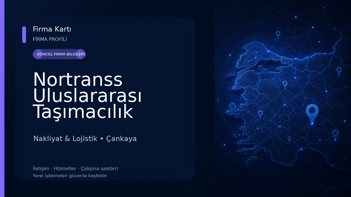 Nortranss Uluslararası Taşımacılık Nakliyat & Lojistik