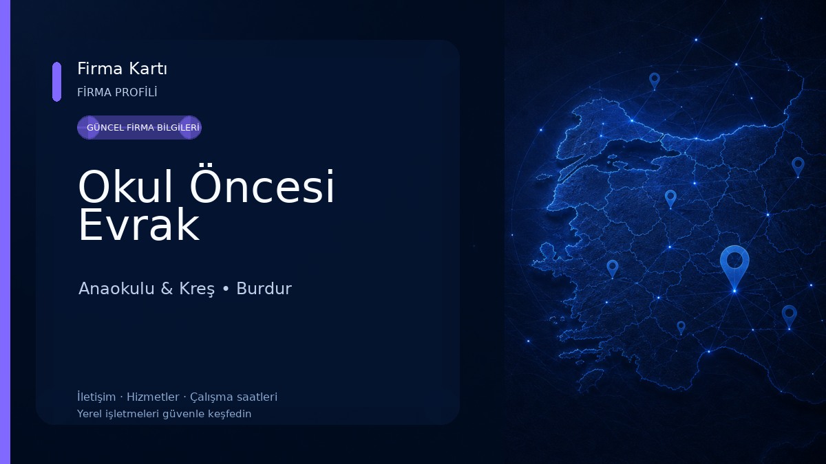 Okul Öncesi Evrak