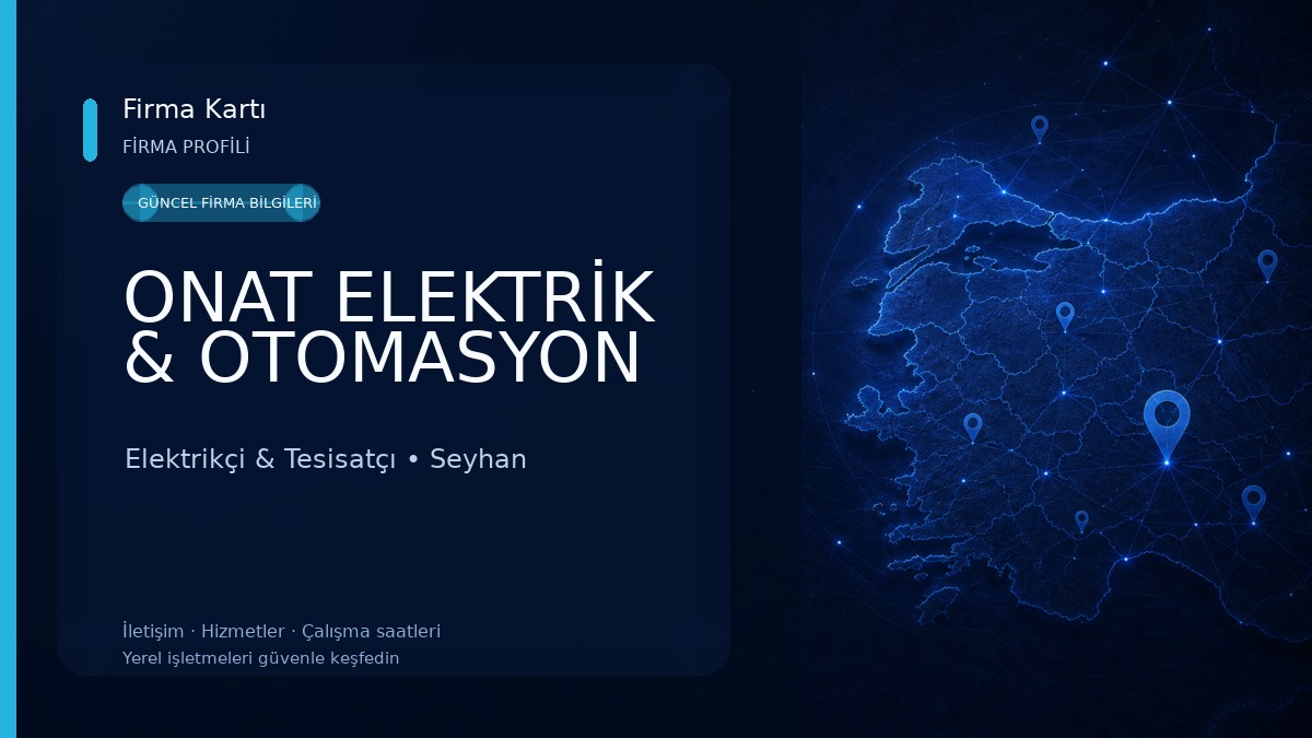 ONAT ELEKTRİK & OTOMASYON