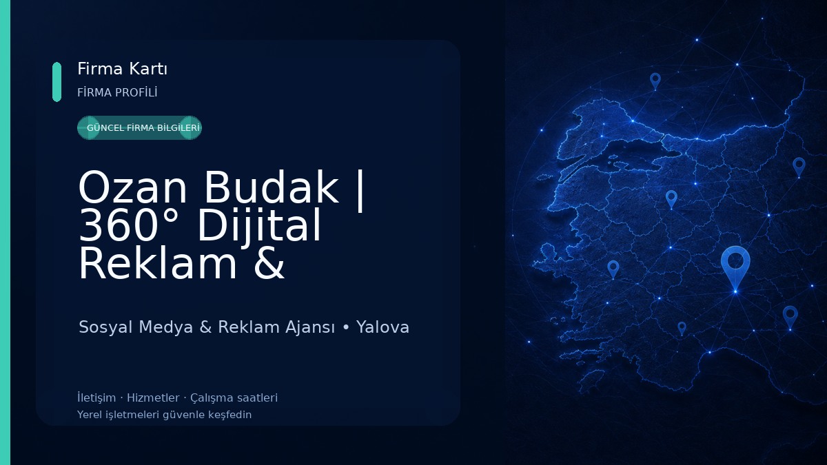 Ozan Budak | 360° Dijital Reklam & Yazılım Çözümleri