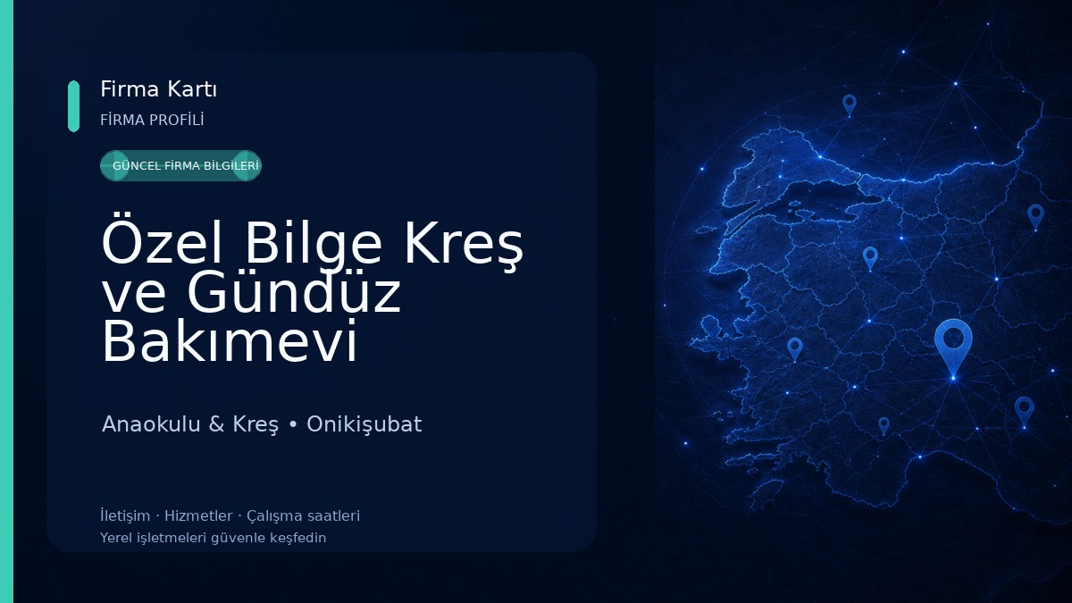 Özel Bilge Kreş ve Gündüz Bakımevi Anaokulu & Kreş