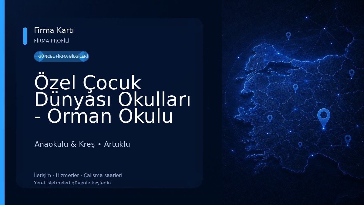 Özel Çocuk Dünyası Okulları - Orman Okulu