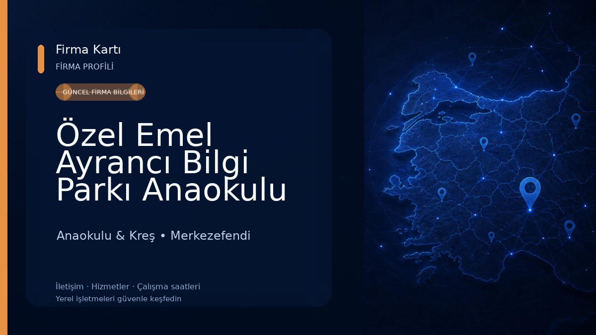 Özel Emel Ayrancı Bilgi Parkı Anaokulu