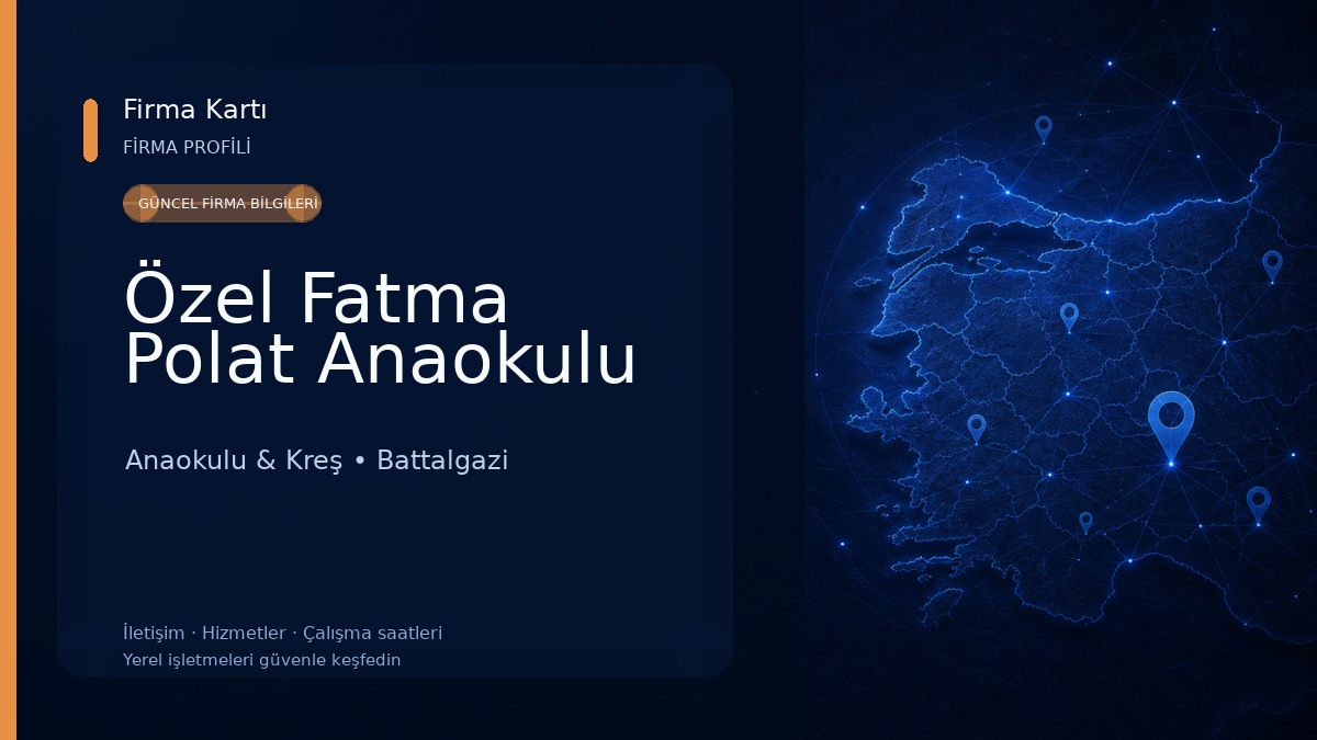 Özel Fatma Polat Anaokulu Anaokulu & Kreş