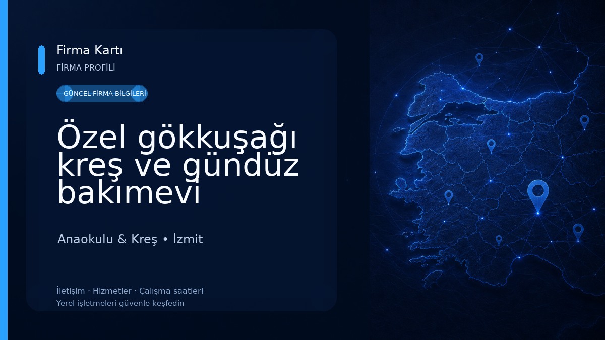 Özel gökkuşağı kreş ve gündüz bakımevi Anaokulu & Kreş