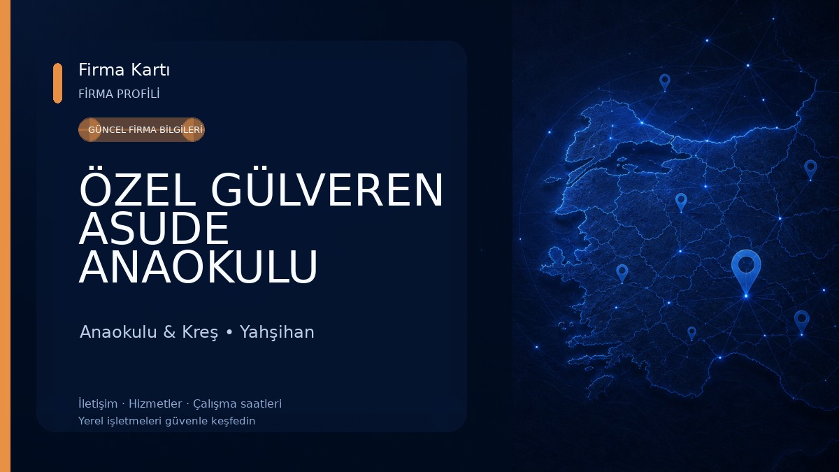 ÖZEL GÜLVEREN ASUDE ANAOKULU Anaokulu & Kreş