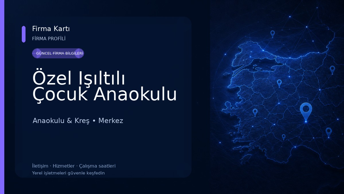 Özel Işıltılı Çocuk Anaokulu Anaokulu & Kreş
