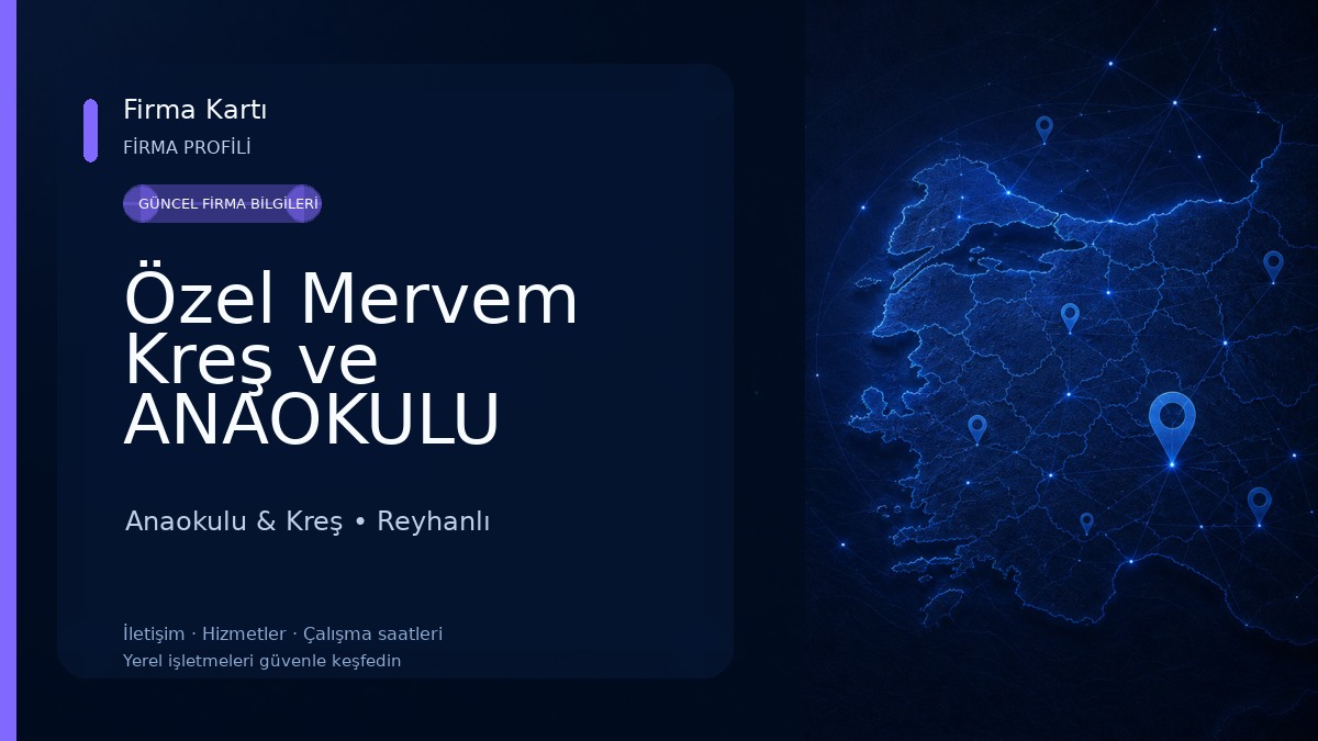 Özel Mervem Kreş ve ANAOKULU