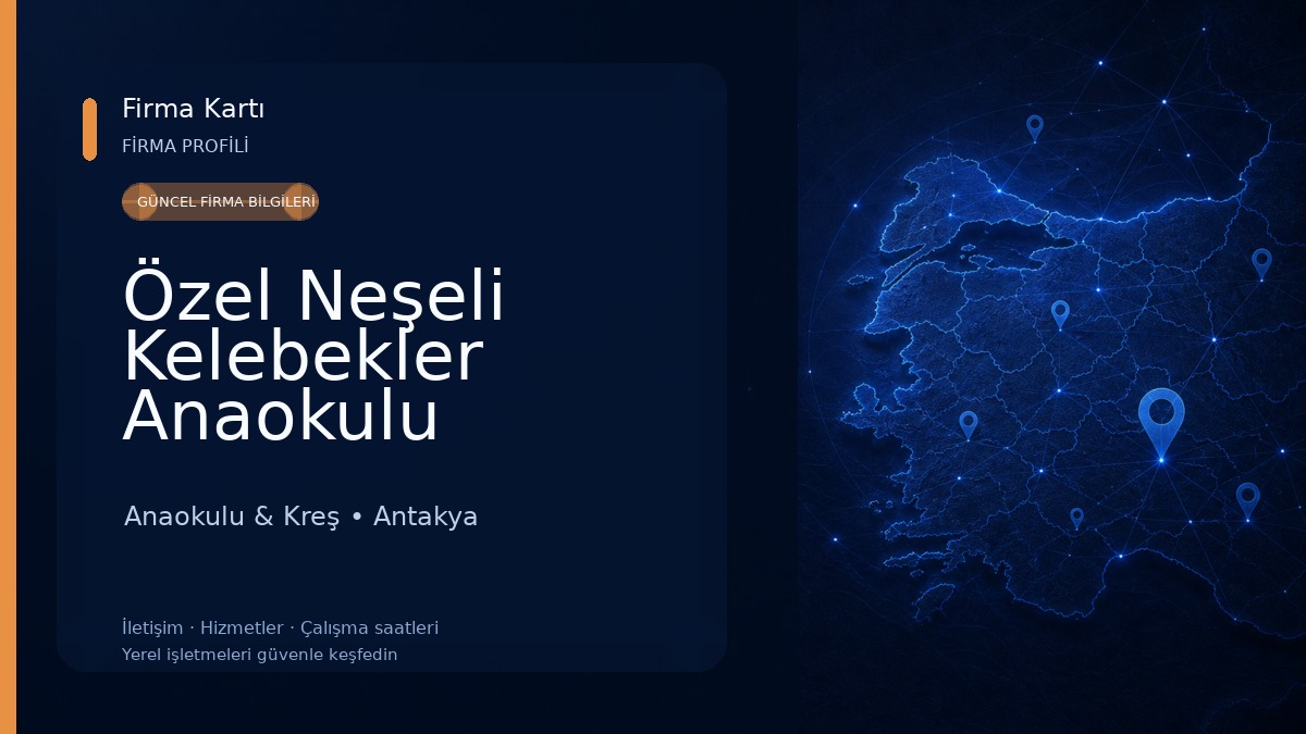 Özel Neşeli Kelebekler Anaokulu Anaokulu & Kreş