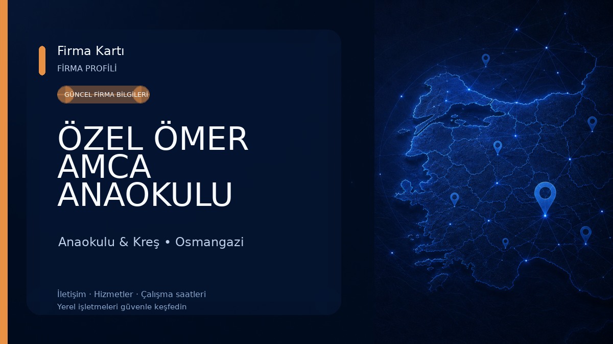 ÖZEL ÖMER AMCA ANAOKULU Anaokulu & Kreş