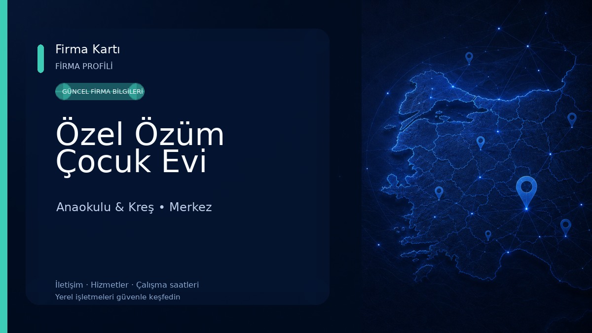 Özel Özüm Çocuk Evi Anaokulu & Kreş