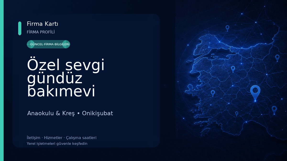 Özel sevgi gündüz bakımevi Anaokulu & Kreş