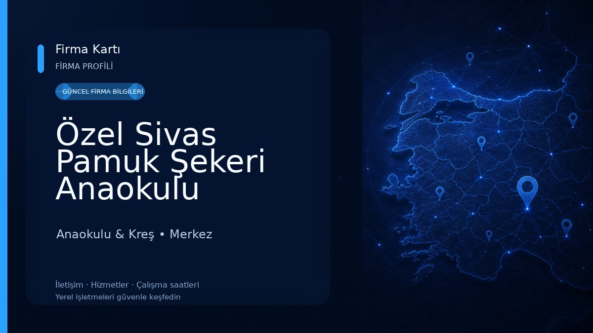 Özel Sivas Pamuk Şekeri Anaokulu Anaokulu & Kreş