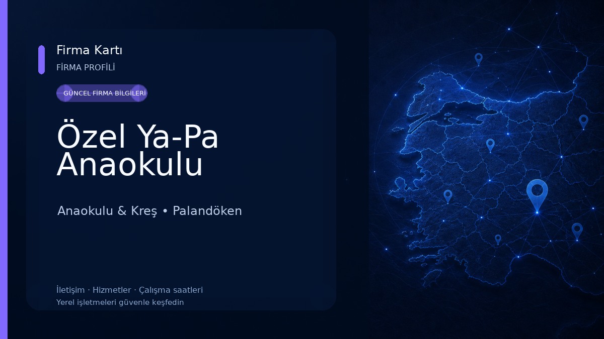 Özel Ya-Pa Anaokulu