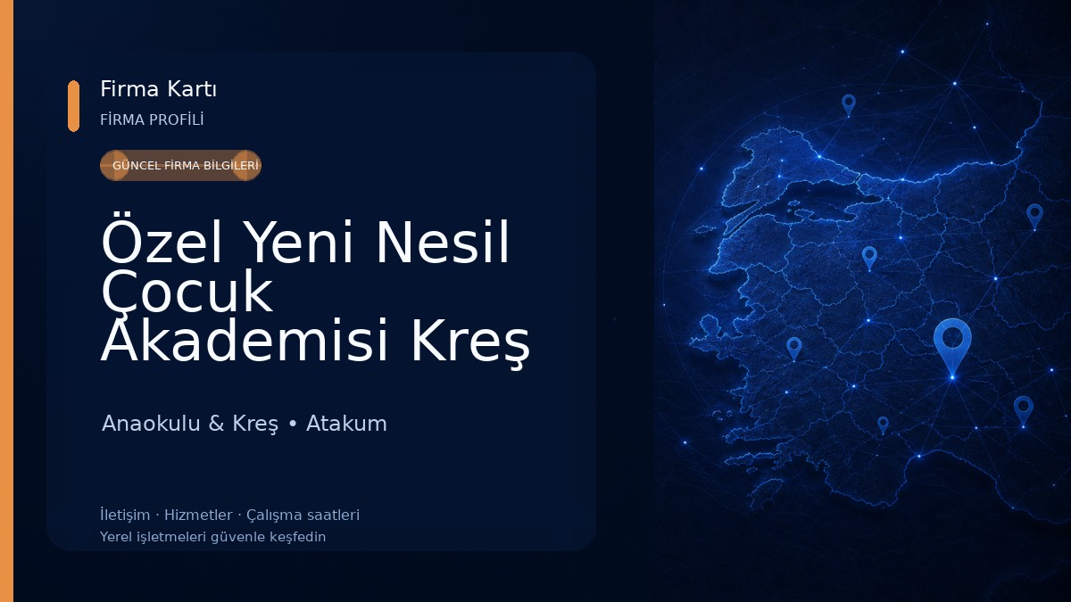 Özel Yeni Nesil Çocuk Akademisi Kreş ve Anaokulu Anaokulu & Kreş