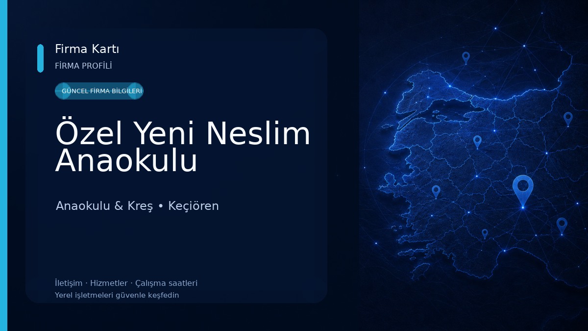 Özel Yeni Neslim Anaokulu Anaokulu & Kreş