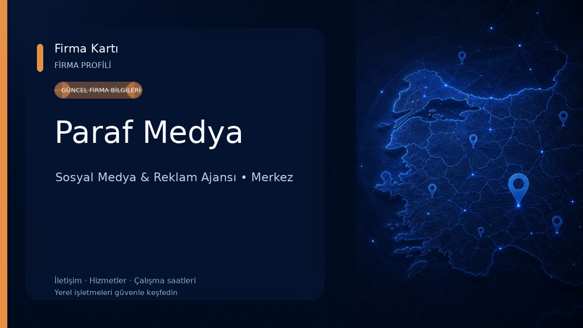 Paraf Medya Sosyal Medya & Reklam Ajansı