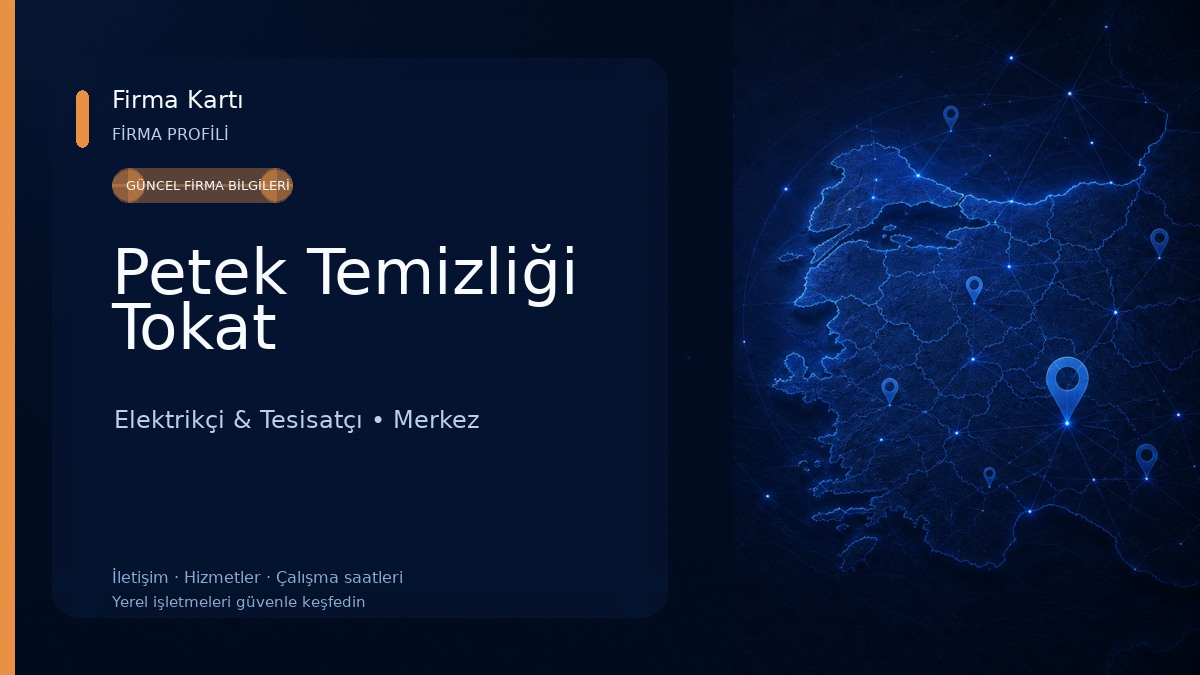 Petek Temizliği Tokat Elektrikçi & Tesisatçı