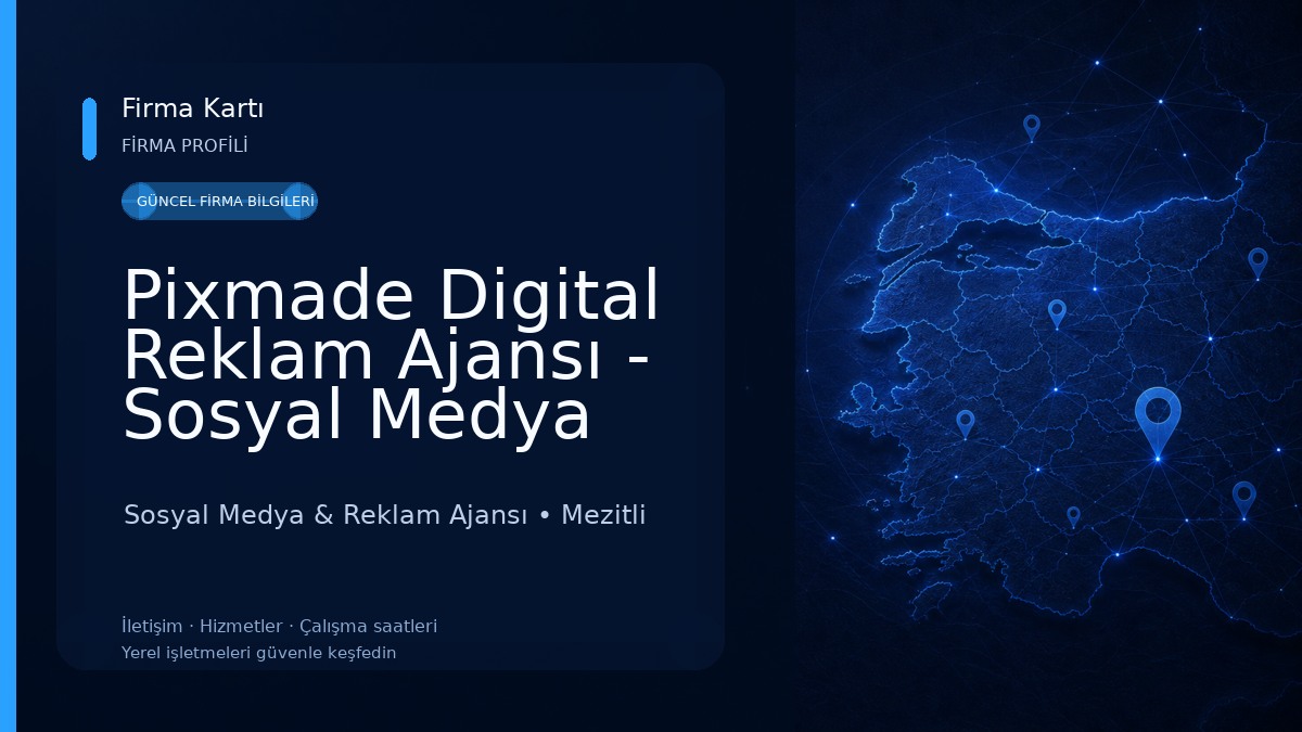 Pixmade Digital Reklam Ajansı - Sosyal Medya Ajansı - Marka Yönetimi - Profesyonel Fotoğraf/Video Çekimi - Web Tasarım Sosyal Medya & Reklam Ajansı